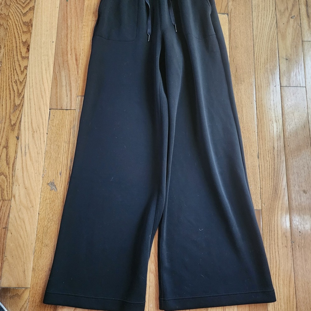 Spanx Air Essentials Airluxe Black Sleeveless Jumpsuit Small - Picture 4 of 5